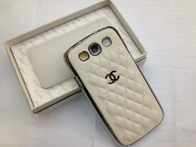 Luxury Bling Leather Chanel Cases For Samsung Galaxy S3 i9300