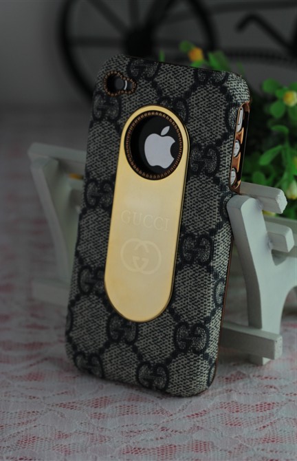 Fashion Luxury Gucci  Leather Case&Cover For iPhone4/4S