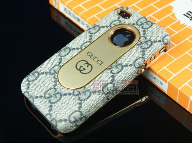 Fashion Luxury Gucci Leather Case&Cover For iPhone4/4S
