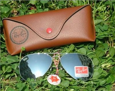 Rayban men Sunglass RB 3025 with tag accessories original package