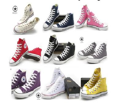 Converse All Star Chuck Taylor High Low Punk Shoes