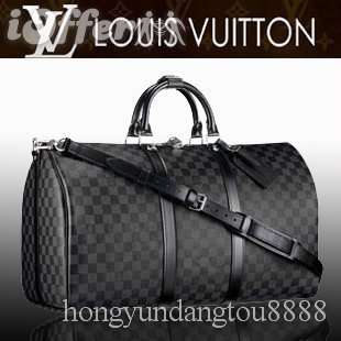 Louis Vuitton Damier Graphite Keepall 55 Luggage N41413