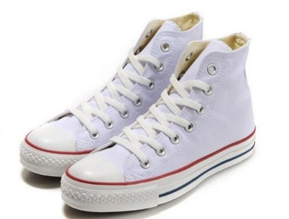Unisex Converse All Star White High Top Sneakers