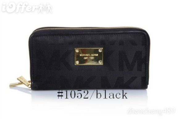 Michael Kors wallets MK women's wallet #1052 Black