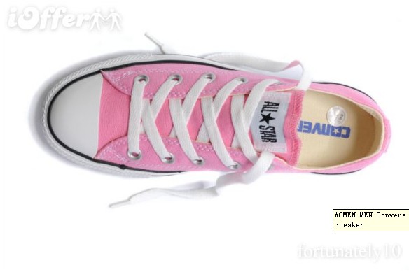 WOMEN MEN Convers All Star Pink low Shoes Sneaker