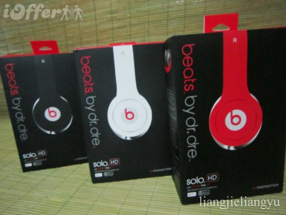 Monster Beats By Dr. Dre small SOLO HD Headphones