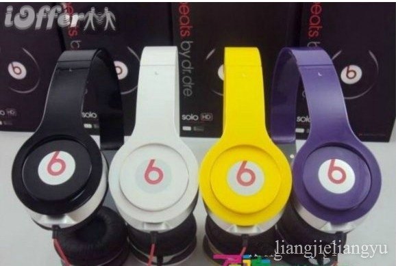 2011 Monster Beats By Dr. Dre small SOLO HD Headphones