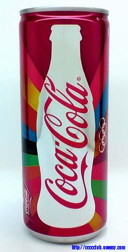 2008 Korea coca cola Olympic games can 250ml