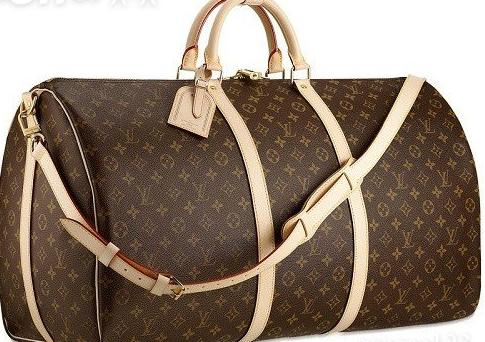 Louis Vuitton monogram duffle luggage travel bag 55CM