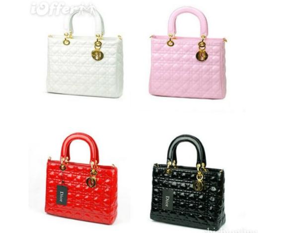 NEW Christian Dior Lady women's bag handbag 4 color
