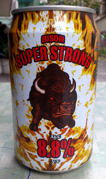 2012 Sri Lanka Bison super strong beer can 330ml from