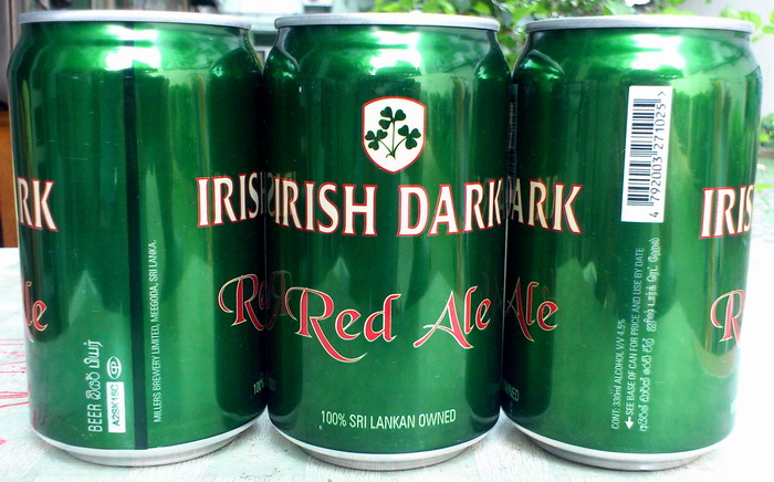 Sri Lanka irish dark beer can 330ml