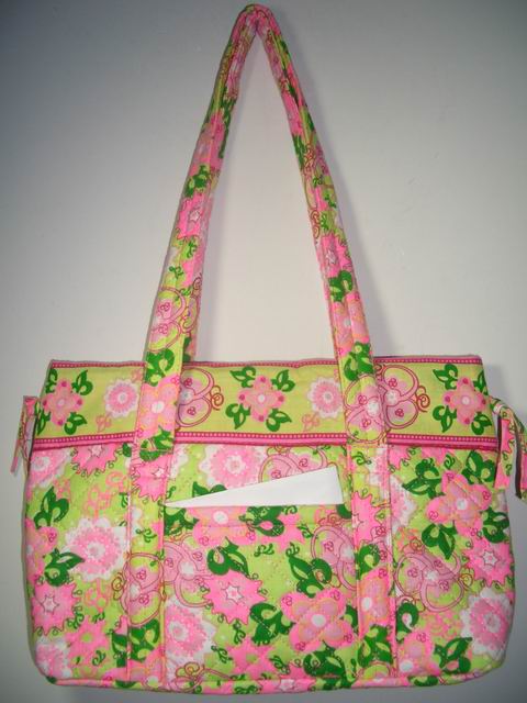 Betsy large purse 100% cotton quilting bags shoulder bag & handbag