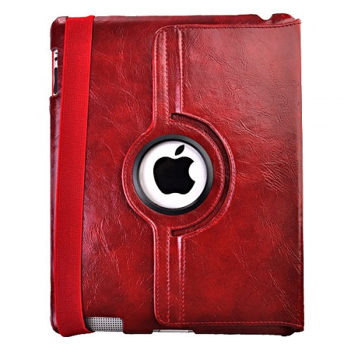 Smart Leather  Cover With Stand For New iPad 3