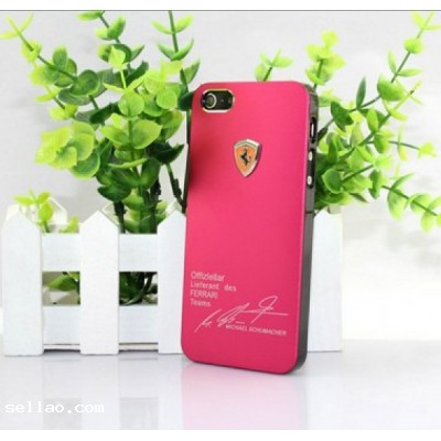 New Ferrari Alumiunm design for iphone 5 cases covers.