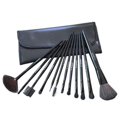 NEW 12pcs Brush Set Pro. makeup with Pouch case MAC makeup brush