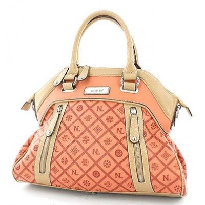 Orange Nicole Lee Signature Handbags Adela Tote Bags