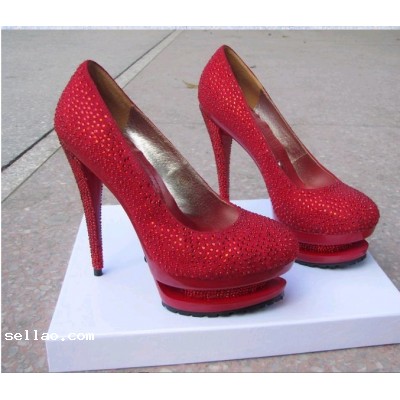 Red Gianmarco Lorenzi women's High-heeled shoes
