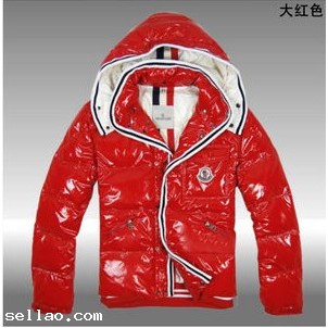 Red MONCLER hot style Men's Quilted jacket coats