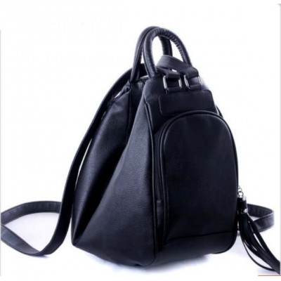 Black New HANDBAGS shoulder bag three multi-function backpack