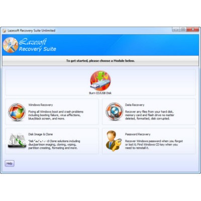 Lazesoft Recovery Suite Unlimited Edition 3.3 WinPE BootCD