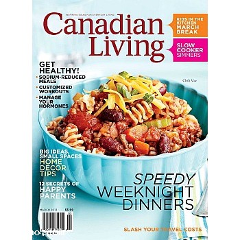 Canadian Living for March 2013