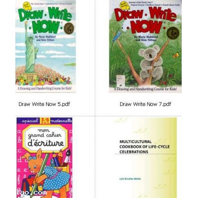 Arts & Handwriting Ebooks Collection for Kids