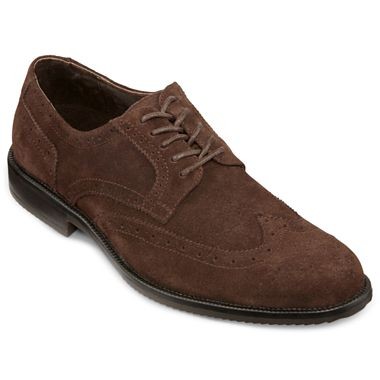 Claiborne® Gaylord Suede Oxford Dress Shoes
