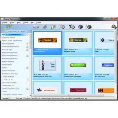 Agama Web Buttons 2.70