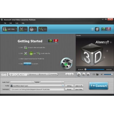 Aiseesoft Total Video Converter Platinum v6.3.28