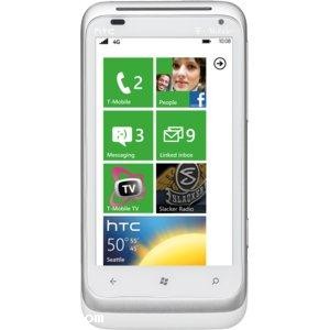 Great HTC Radar 4G White Windows Smartphone - T-Mobile