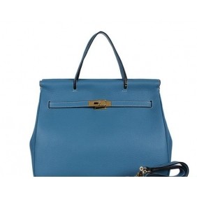 Hermes Spring Summer 2013 Shopping Bag H115123 Blue
