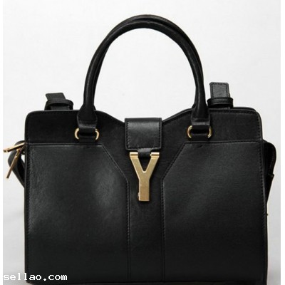 Yves Saint Laurent Small Clafskin Cabas Chyc Bag YSL2030S black