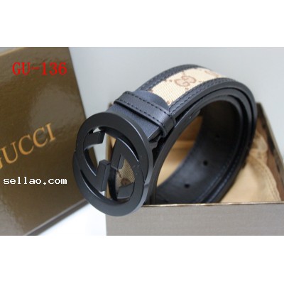 gucci good quality men's women's Leather belts