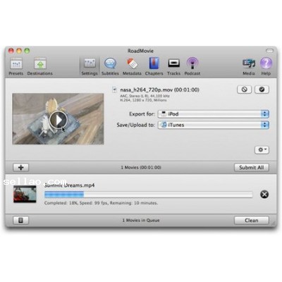 RoadMovie 2.5.5 for MacOSX