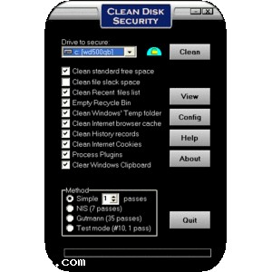 Clean Disk Security 8.02