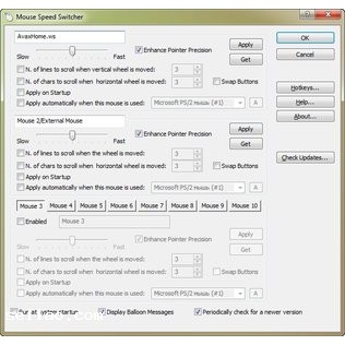 Mouse Speed Switcher 3.1.1