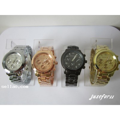 SALE NEW MICHAEL KORS WATCH MENS WOMENS MK GOLD WATCHES 4Color