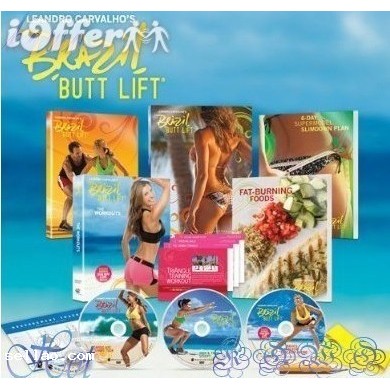 2013 Brazilian sexy beach dance top quality new butt Lift 3DVD WORKOUT fitness dvd ,free shipping