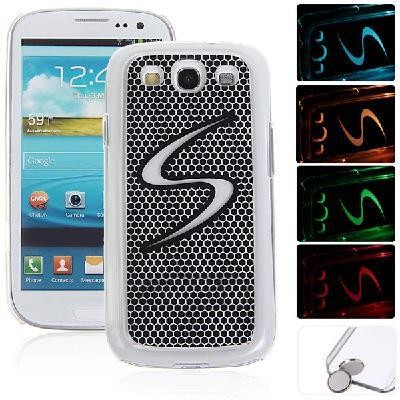 New S Style Flasher LED Color Changed Protector Case for Samsung Galaxy S3 i9300