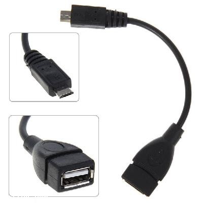 New Portable OTG Micro USB Host Connector Cable for Samsung Galaxy S2 i9100/Galaxy Note N7000 i9220