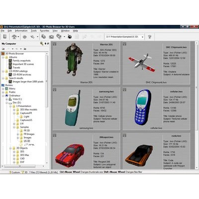 Mootools 3DBrowser for 3D Users with Polygon Cruncher 12.1