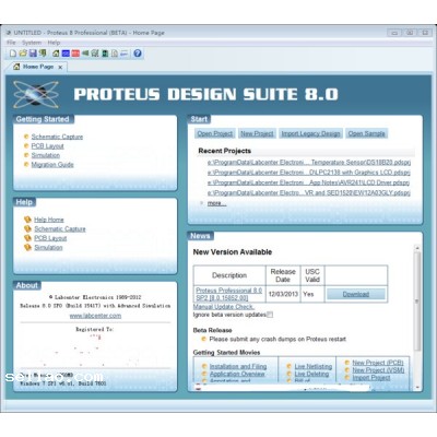 Proteus Design Suite 8.0 | Chip Circuit Simulation Software