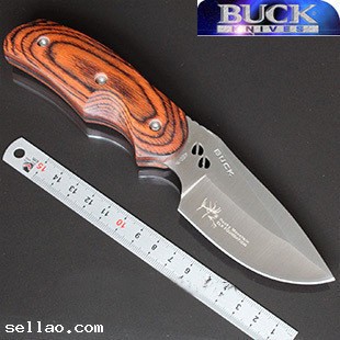 BUCK 076 Straight sword small outdoor knife