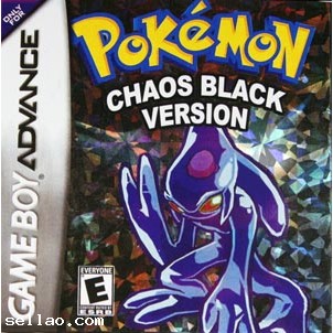 Pokemon chaos black  Version (Game Boy Advance) NDS DS SP