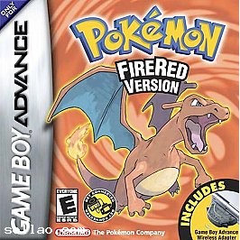 Pokemon Firered Version (Game Boy Advance) NDS DS SP
