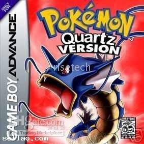 Pokemon quartz Version (Game Boy Advance) NDS DS SP