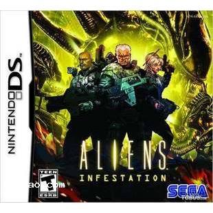 Aliens  Infestation  NDSI  3DS card