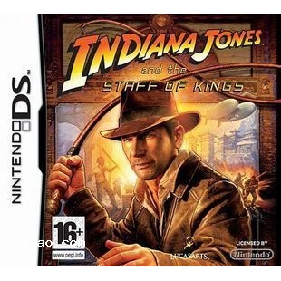 INDIANA JONES AND THE STAFF OF KINGS  NDSI  3DS DS card