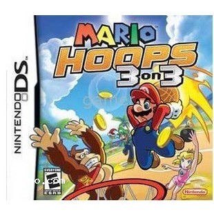 Mario Hoops 3 on 3  NDSI  3DS DS card